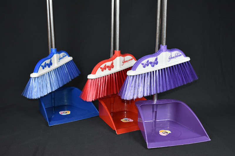 工厂直销时尚弹力扫把 塑料套装扫帚 酒店室内大号学校 客厅-阿里巴巴