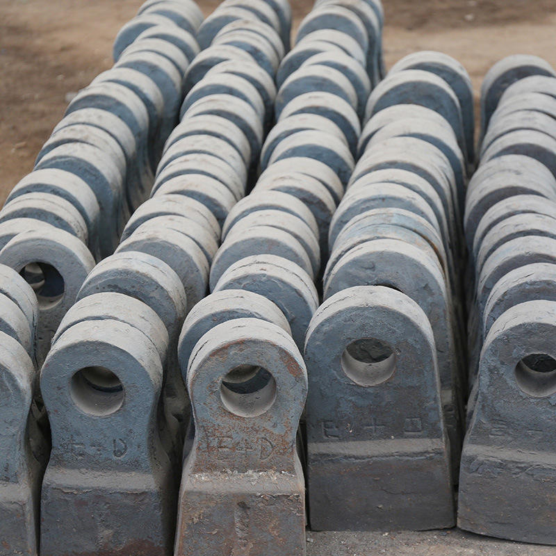 厂家直销破碎机锤头矿山高铬锤头沙场粉碎机配件锤式耐磨合金锤头