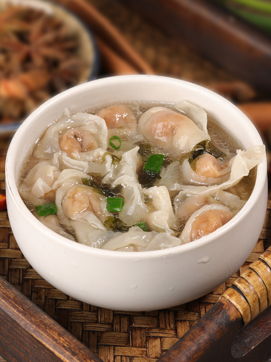 肉燕福州特产福建肉燕小吃冷冻扁肉混沌速食云吞馄饨燕皮手工纯蒸