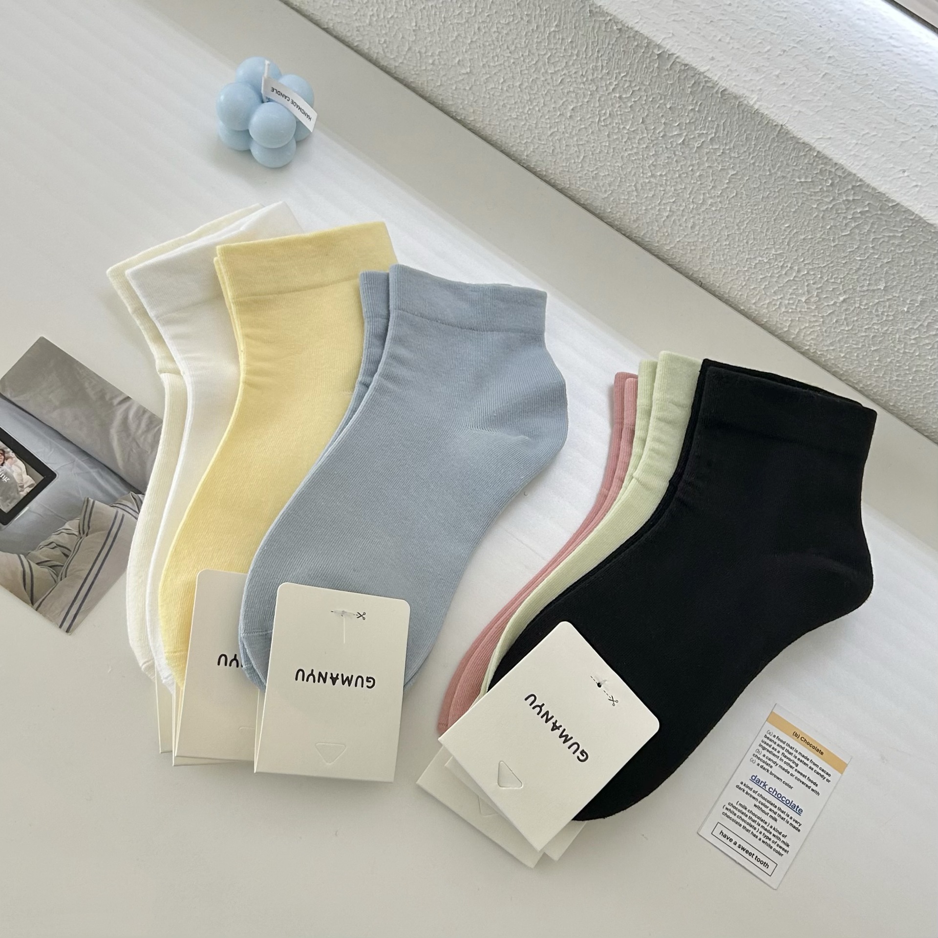 Maternity Socks Spring and Summer Thin Postpartum Spring and Autumn Mid-Calf Length Boneless Pregnant Women Socks Loose Pure Cotton Socks Socks Summer