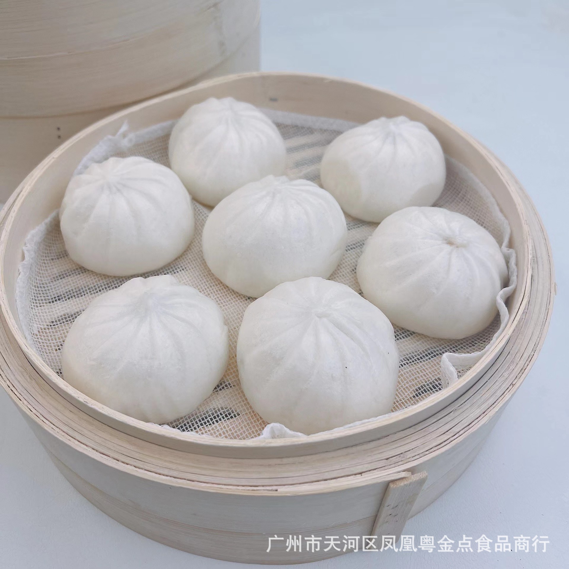 鲜肉小笼包广式茶楼风味食品早餐半成品速冻包子批发儿童家庭餐