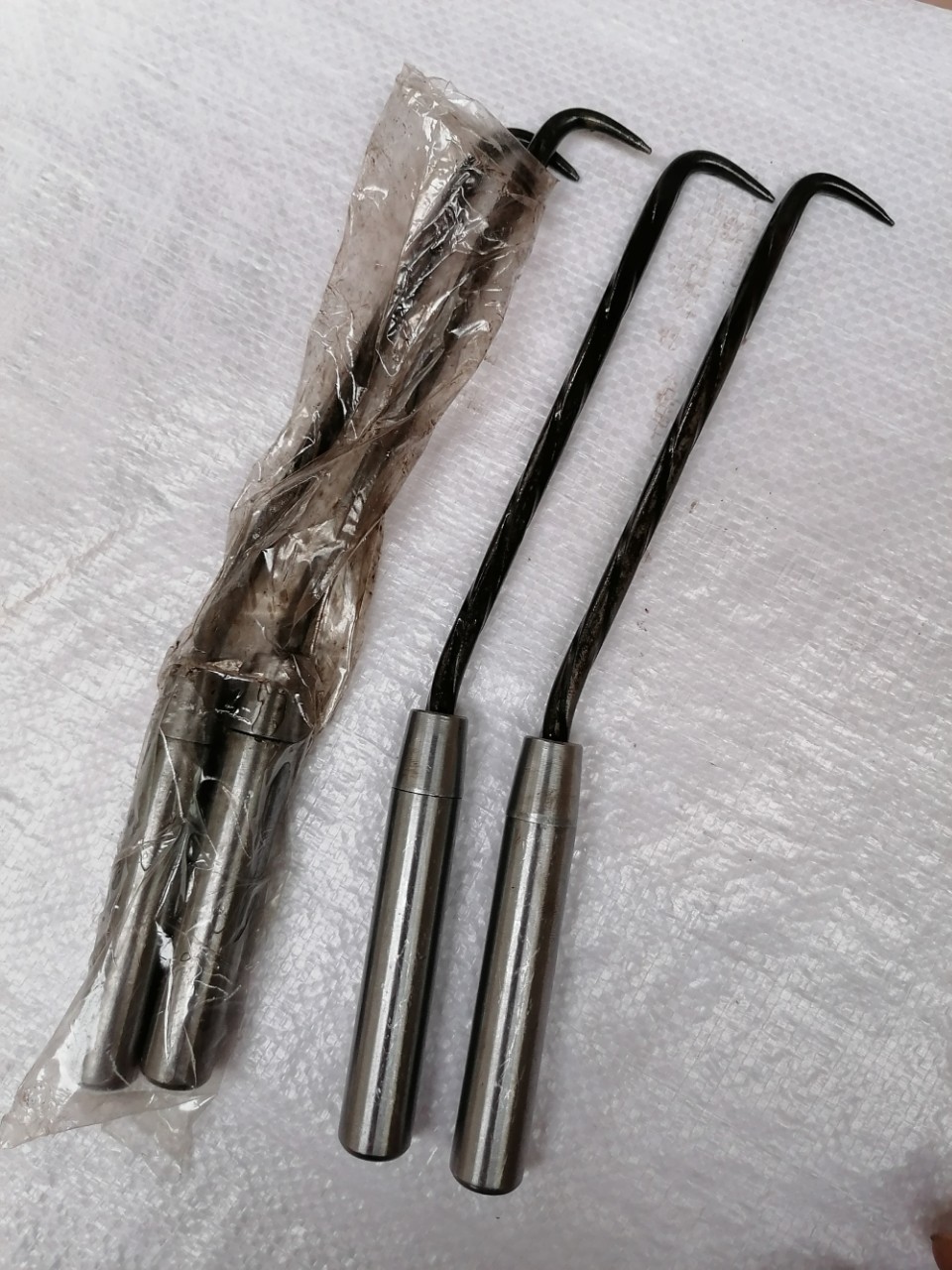 27长黑扎钩钢筋钩黑杆原色把柄绑钩扎钩