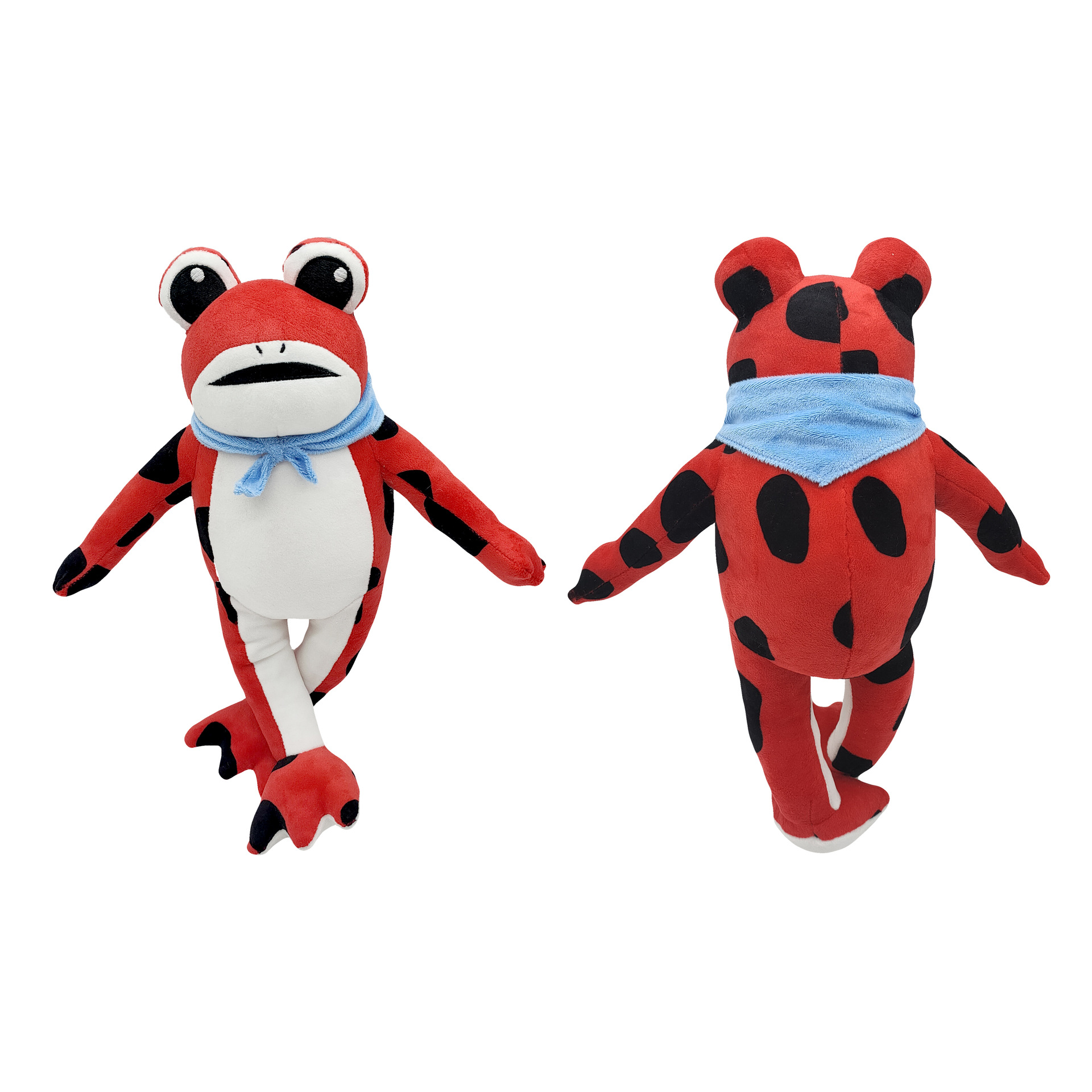 跨境新品 武汉欢乐谷葫芦娃蛤蟆 毛绒玩具公仔动画周边毛绒玩具