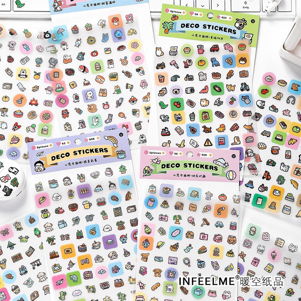 me心愿交换所系列pet闪砂贴纸可爱ins韩系相册素材装饰贴-阿里巴巴