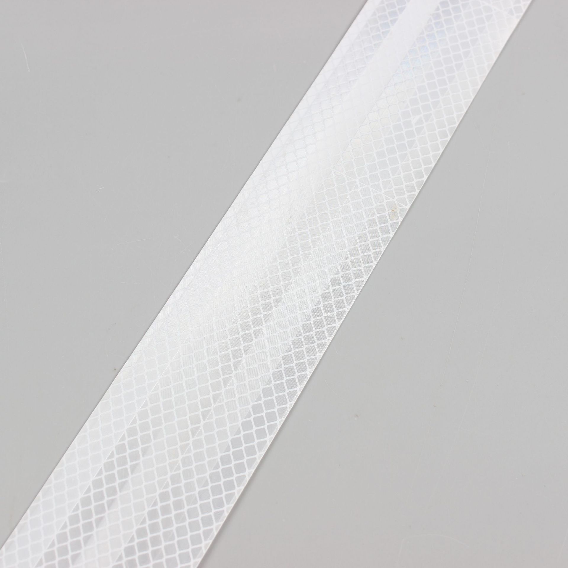 厂家直销白色pet车身反光贴反光条海事反光膜警示反光胶带车身贴