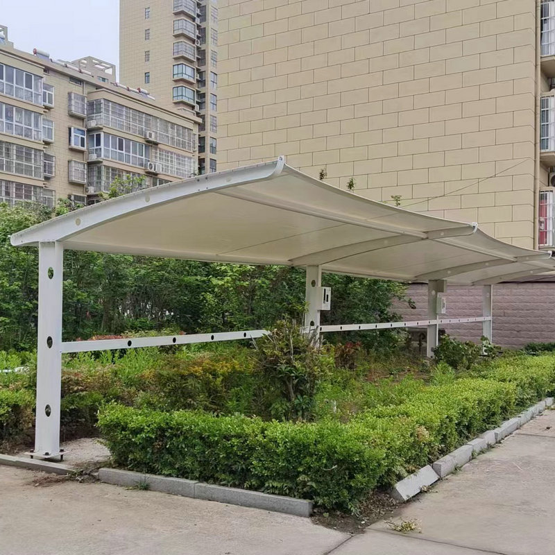 批发膜结构车棚 户外汽车遮阳棚小区露天膜结构停车棚厂家膜结构