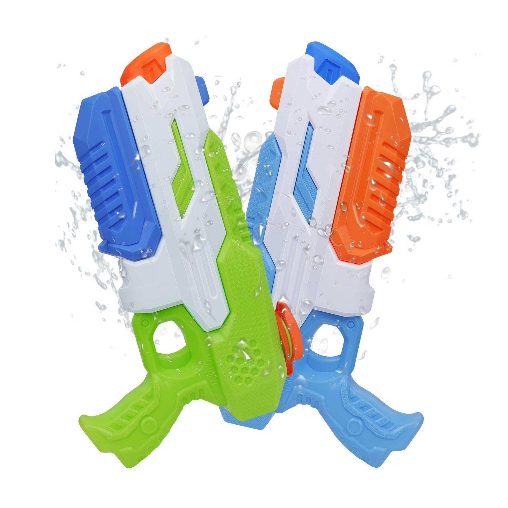 亚马逊热卖儿童水枪玩具抽拉式男孩戏水沙滩漂流打水仗水枪