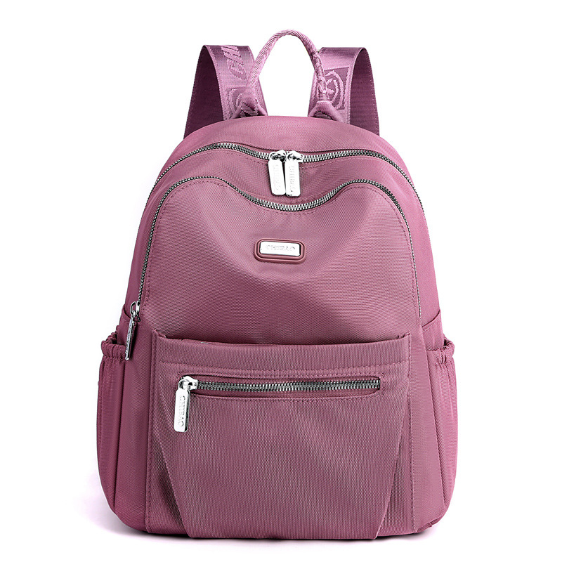 New Leisure Travel Bag Multi-Layer Storage College Student Middle School Student Simple Fashion Backpack