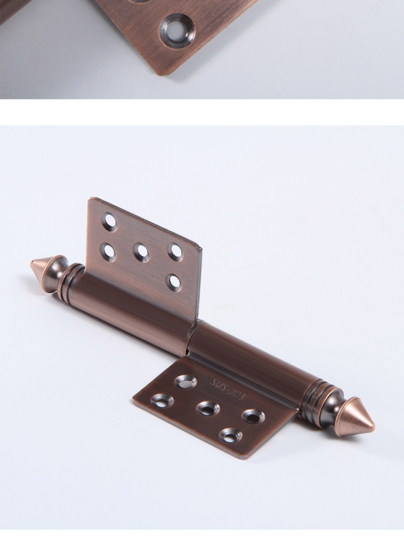 厂家直供不锈钢旗型可拆卸铰链 木门防火防盗门合页 五金配件批发