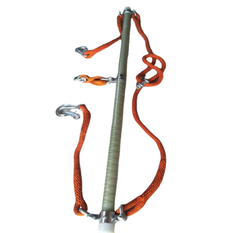 110kv绝缘三相导线提线器 带电作业吊线勾 斗臂车悬挂操作杆