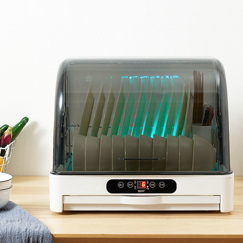 消毒柜家用小型台式消毒碗柜机迷你桌面餐具碗筷沥水收纳柜商用