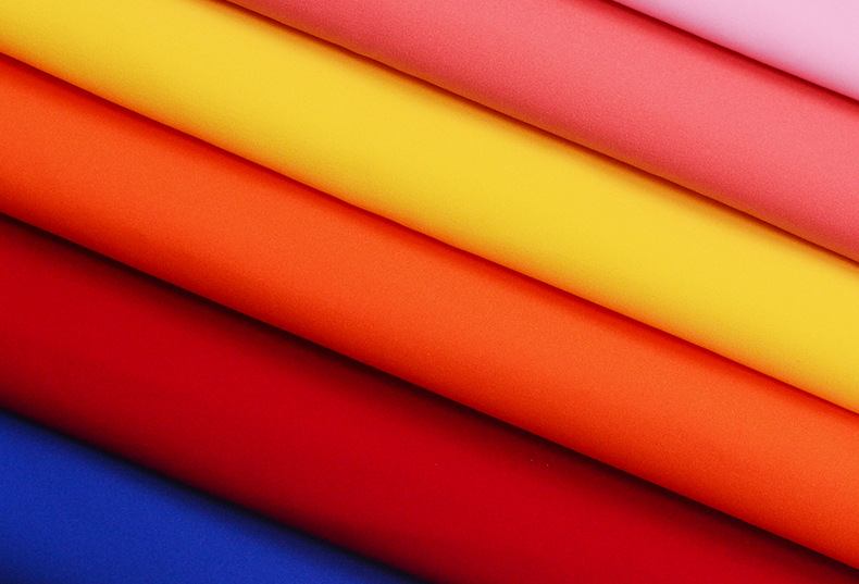 厂家直供50d涤纶四面弹 平纹北欧棉双向弹力布运动速干冲锋衣面料