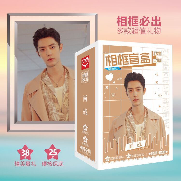 肖战专属相框盲盒礼包礼盒写真歌词本海报书签照片明信片周边应援