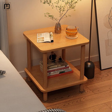 CH简易床头柜置物架2023新款简约现代家用卧室小型床边收纳茶几桌