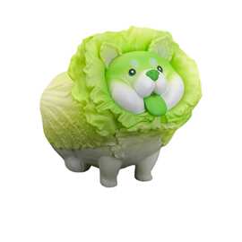 正版现货蔬菜精灵盲盒白菜狗朋吉大蒜香菇可爱动物手办