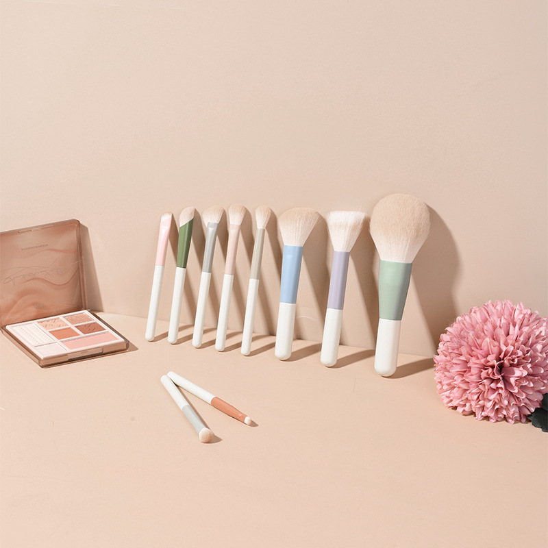 化妆刷迷你便携式化妆刷套装全套眼影刷子mini旅行短柄沧州化妆刷