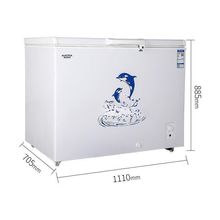 澳柯玛商用冷冻柜323升卧式冰柜大容量冷藏单温冷柜BC/BD-323SH