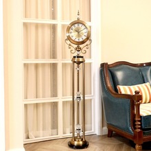 欧式落地钟美式客厅创意大气大座钟别墅摆件装饰立钟表