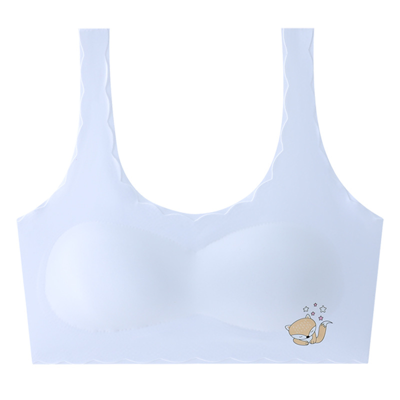 Girl's Underwear Primary School Girls Youth Development Sports Girls Older Children Seamless Bras Vest Generation Hair