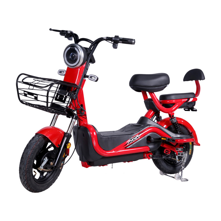 (Exclusive for Export) National Standard Two-Wheel Adult 48V Electric Bicycle Double Battery Car Factory Wholesale