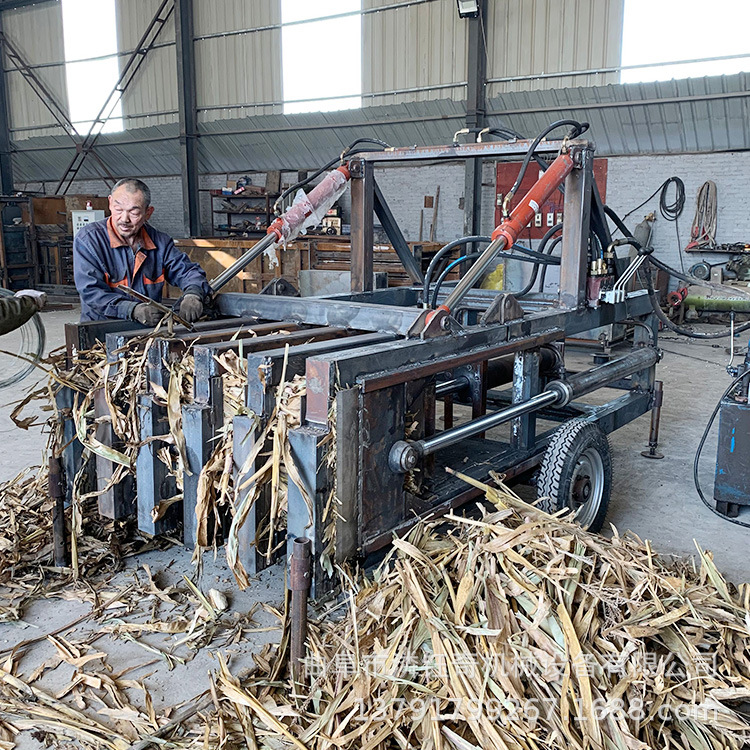 潾钰奇芦苇打捆机 建筑用长芦苇打捆机 玉米秸秆液压打包机-阿里巴巴