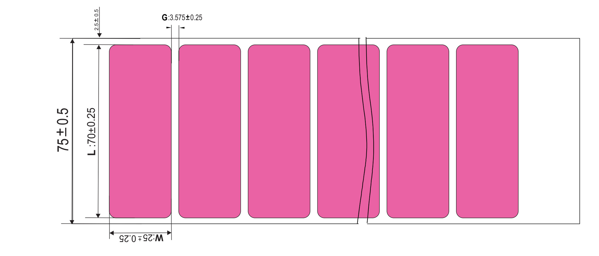 China 3M dyeing Qr label factory  for zebra Sato Cab printer