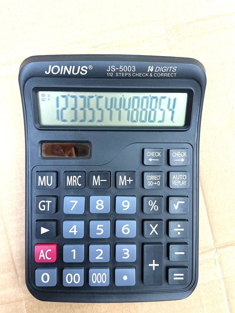 Zhongcheng Brand/Js-5003 Calculator Solar Calculator Office Calculator Wholesale