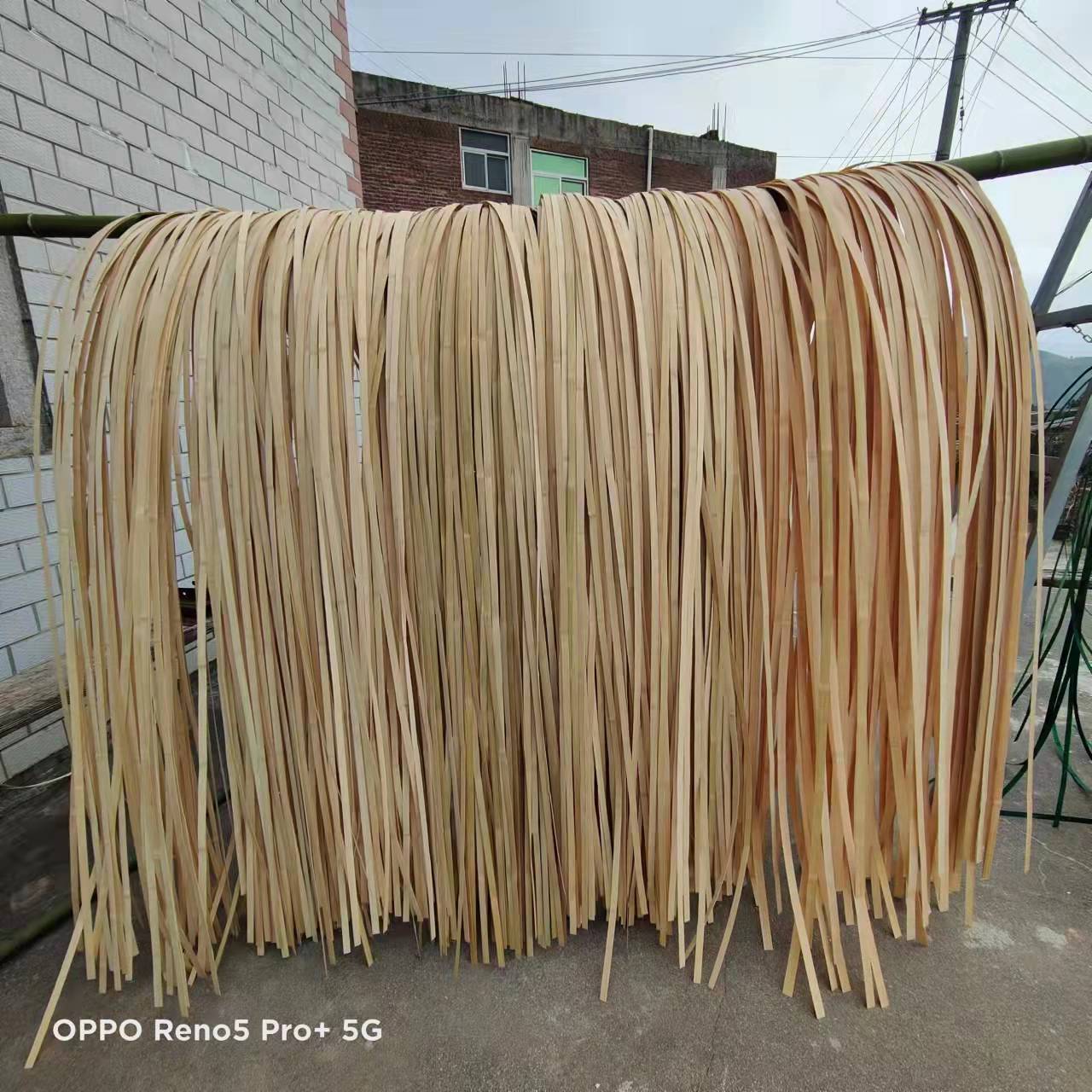 竹篾条竹片黄蔑青篾手工编织diy材料婚礼布置装饰花艺竹条