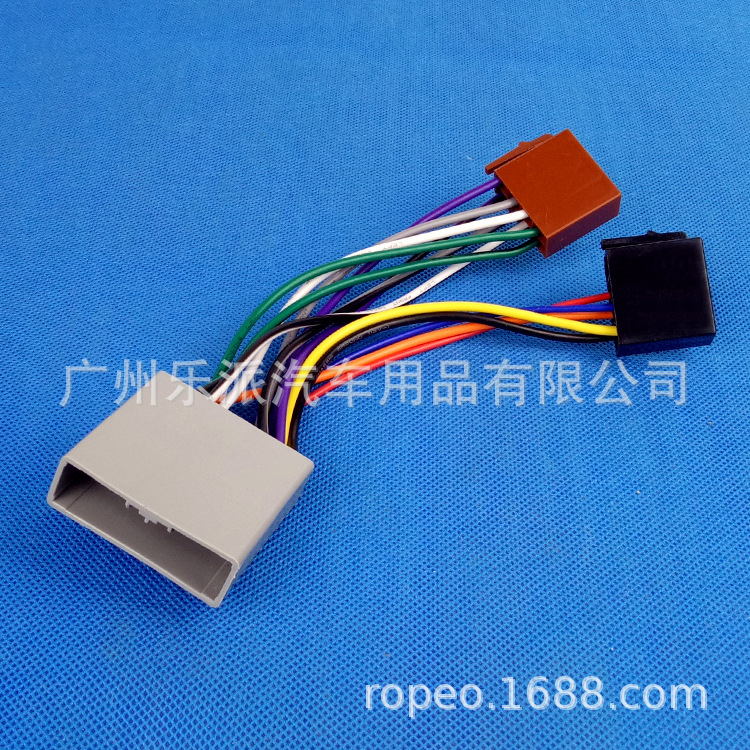 适用本田思域crv爵士jazz雅阁音响cd改装转iso无损电源线转接线束