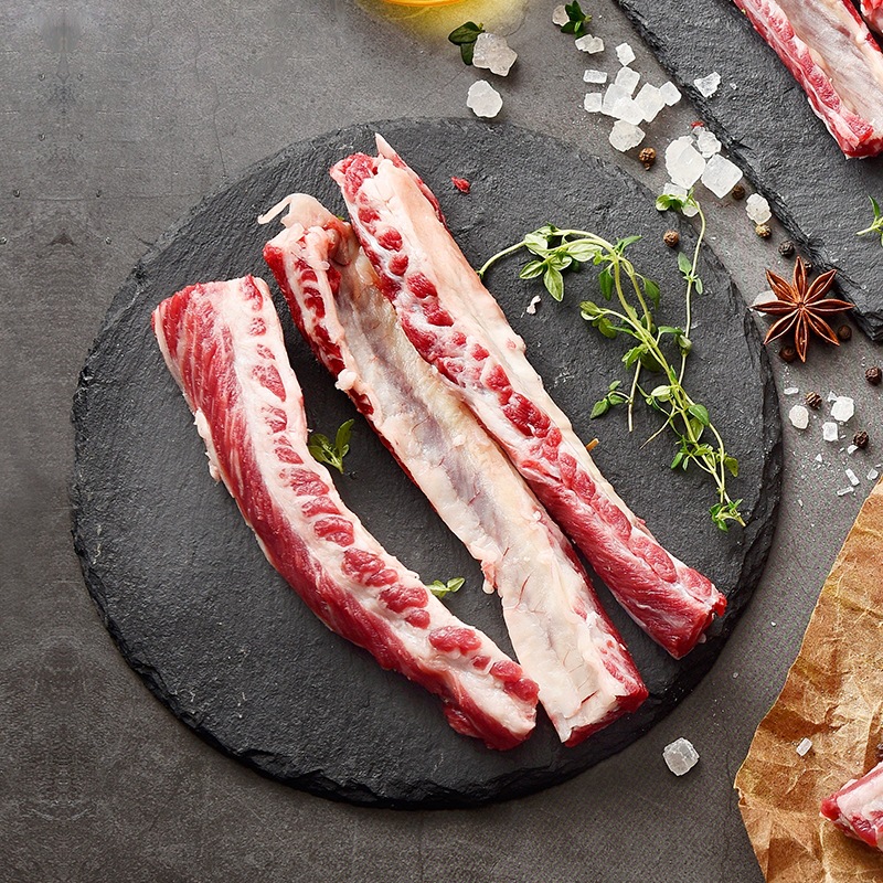 牛肋骨 澳洲进口原切非腌制去骨冷冻牛肋条烧烤西餐牛肋排