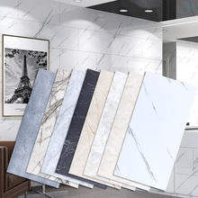 自粘大理石纹PVC地板革墙纸 客厅瓷砖贴纸防潮卫生间塑胶地板壁纸