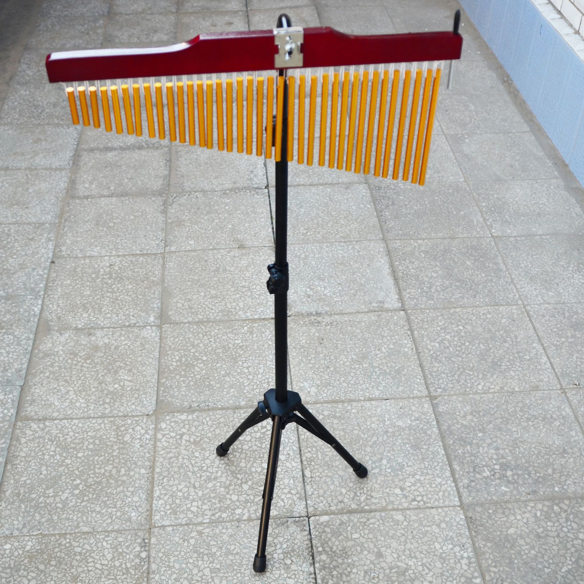 25音风铃 带架金属风铃奥尔夫儿童乐器伴奏音树25音风铃音束批发