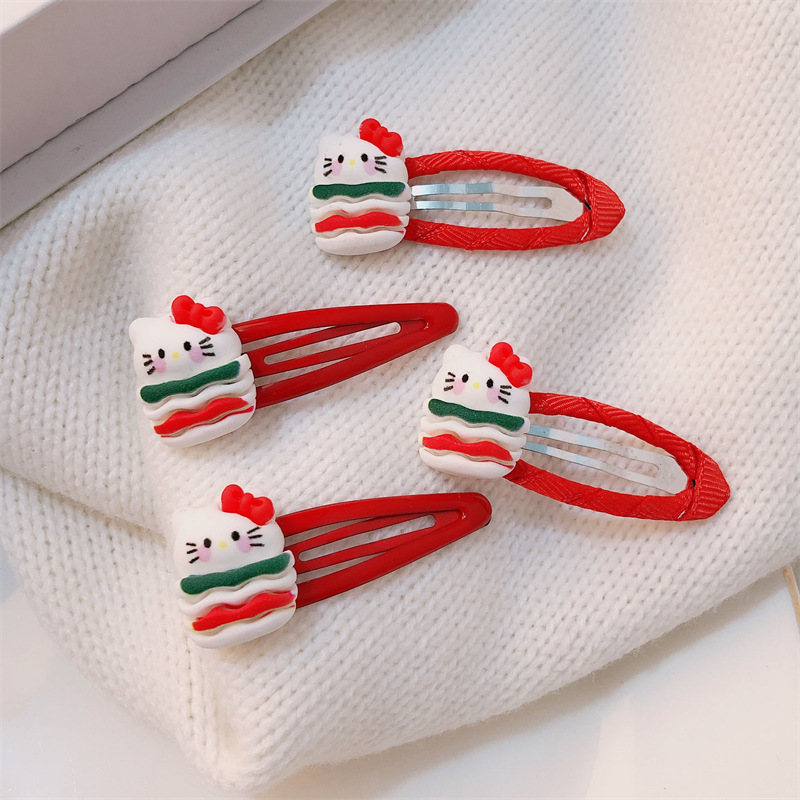 卡通可爱小猫咪bb夹发夹日系款式甜美软萌少女刘海发卡头饰饰品
