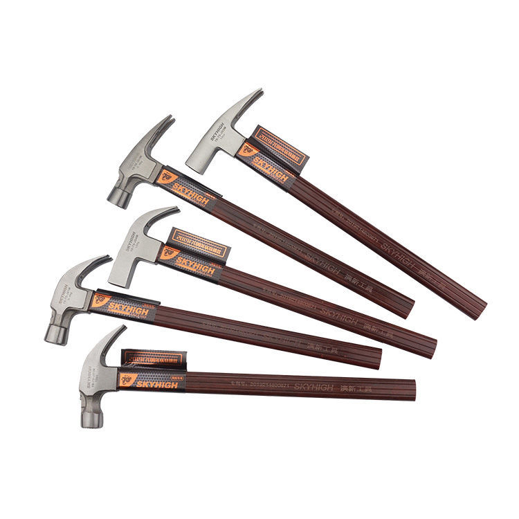 新品澳新绝缘柄羊角锤子特钢直角带磁木工锤起钉铁锤奥新工具榔头