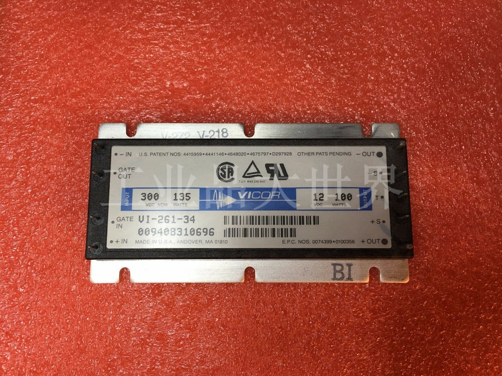 询价旺旺联系类型其他电源模块品牌vicor型号vi-261-34由于价格波动