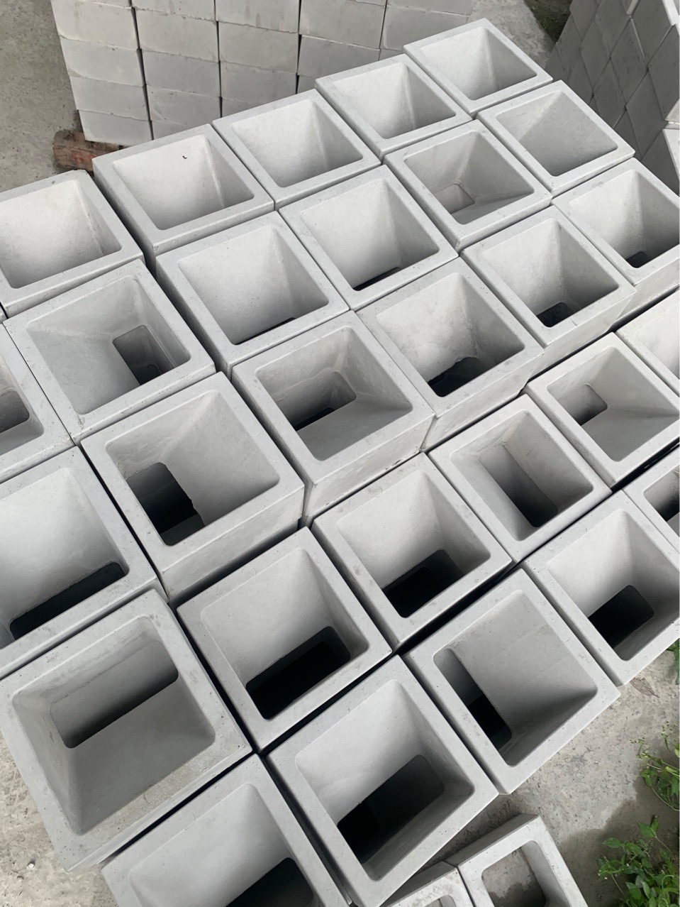 微水泥混凝土斜面斜边通孔空心砖-阿里巴巴