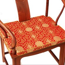 红木椅子坐垫中式沙发垫子圈椅餐椅太师皇宫官帽椅坐垫防滑垫子套