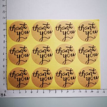 清仓烘焙包装封口贴thank you装饰标签礼物贴纸不干胶-阿里巴巴