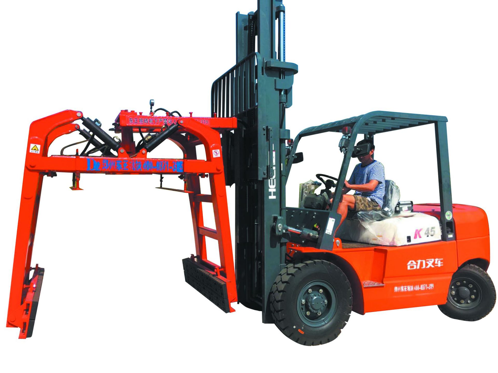 供应 抱砖夹 加气块抱砖车 红砖抱砖车 抱砖机 实体厂家 制砖砖家