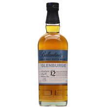 Ballantine's百龄坛单一麦芽威士忌12年陈酿格伦伯吉系列行货进口