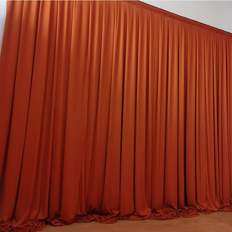 婚庆背景布幔弹力布舞台纱幔帷幔婚庆布牛奶丝背景幕布婚礼布幔