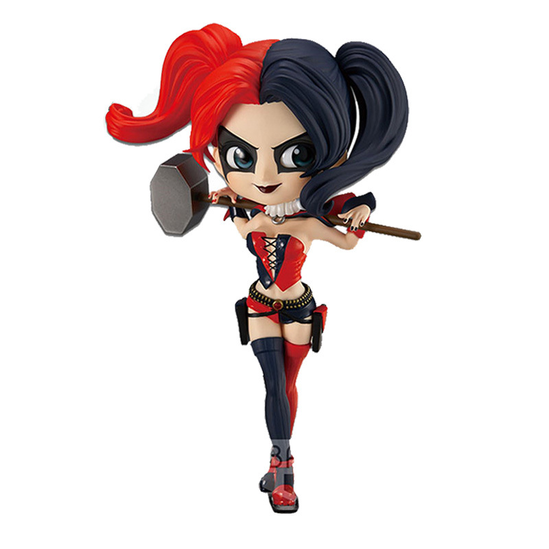 万代眼镜厂qposket dc小丑女哈莉奎因茵神奇女侠猫女潮玩手办