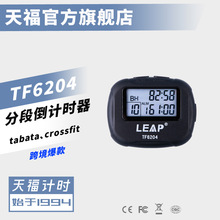 【厂家】天福TF6204健身分段计时器 无氧间歇运动计时器 tabata