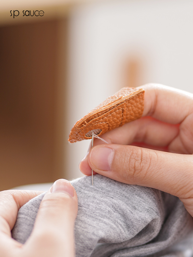 顶针指套家用手缝十字绣顶针器护指顶针箍缝纫工具