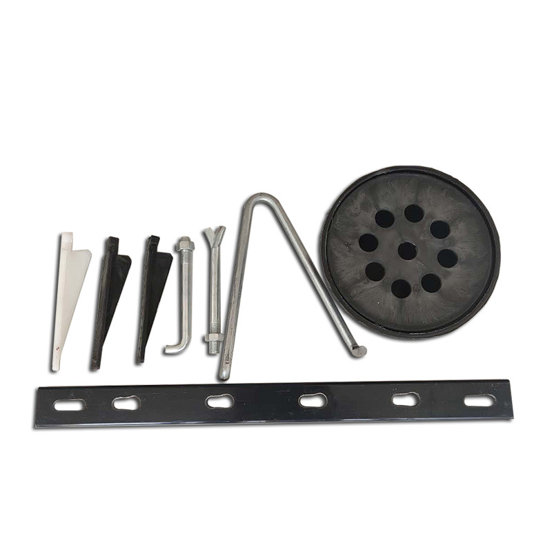 人孔井镀锌拉力环鱼尾穿钉弱电井光缆托架手孔井电缆支架托架