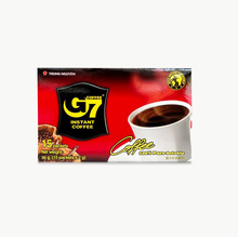 进口越南G7咖啡中原G7纯黑咖啡粉30克无糖无奶微商分销