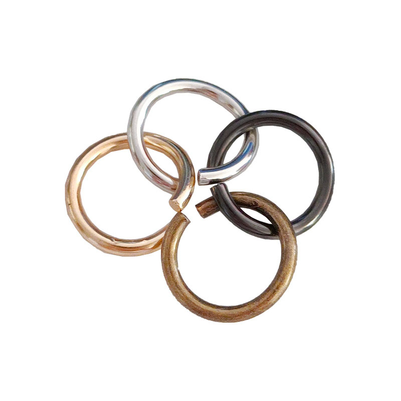 Metal Broken Ring DIY Handmade Bracelet Necklace Material Non-Fading Ring Small Ring Buckle Chain Connection Adapter Ring