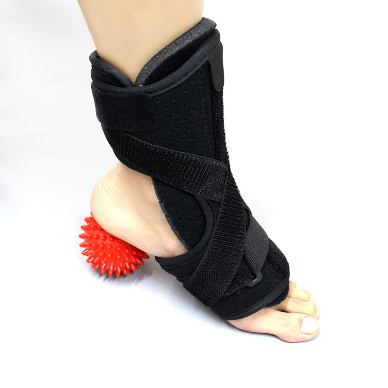 现货足托矫形器脚踝矫正带脚足下垂固定矫形器 足底筋膜夜用足托