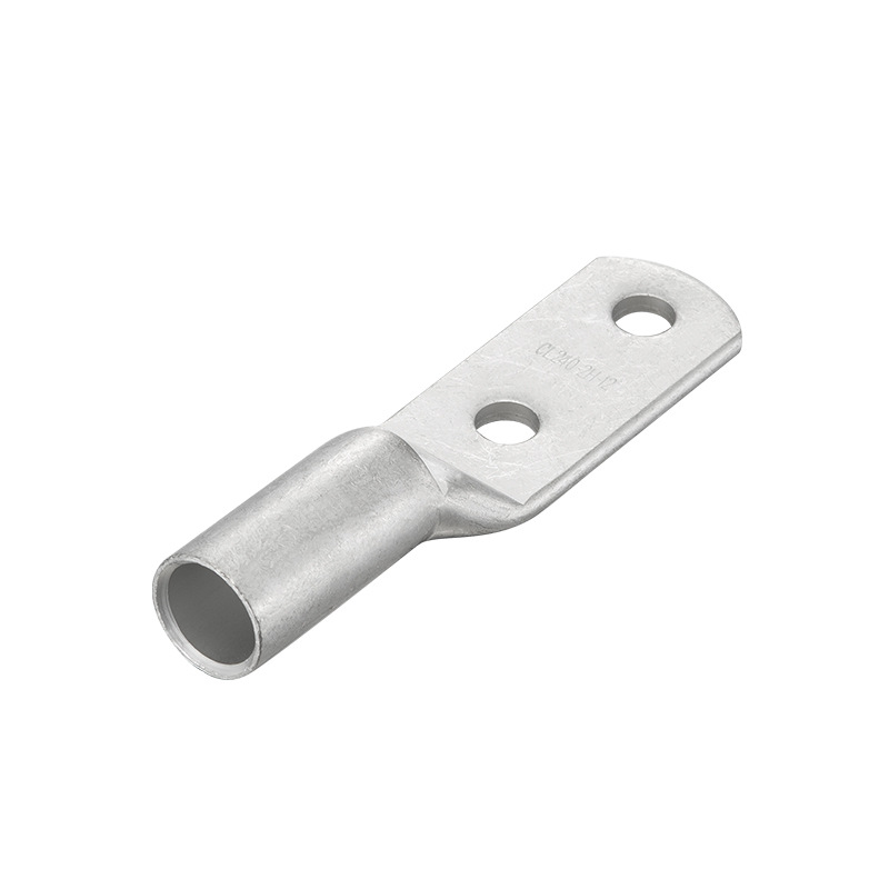 批发铜端双孔铜管端子铜鼻子线电缆接头铜接线端子冷压铜端子