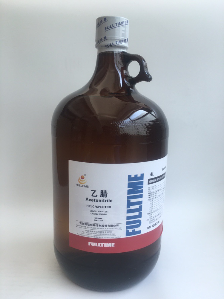 时联色谱溶剂 色谱乙腈  hplc 4l 高效液相色谱纯溶剂 色谱乙腈